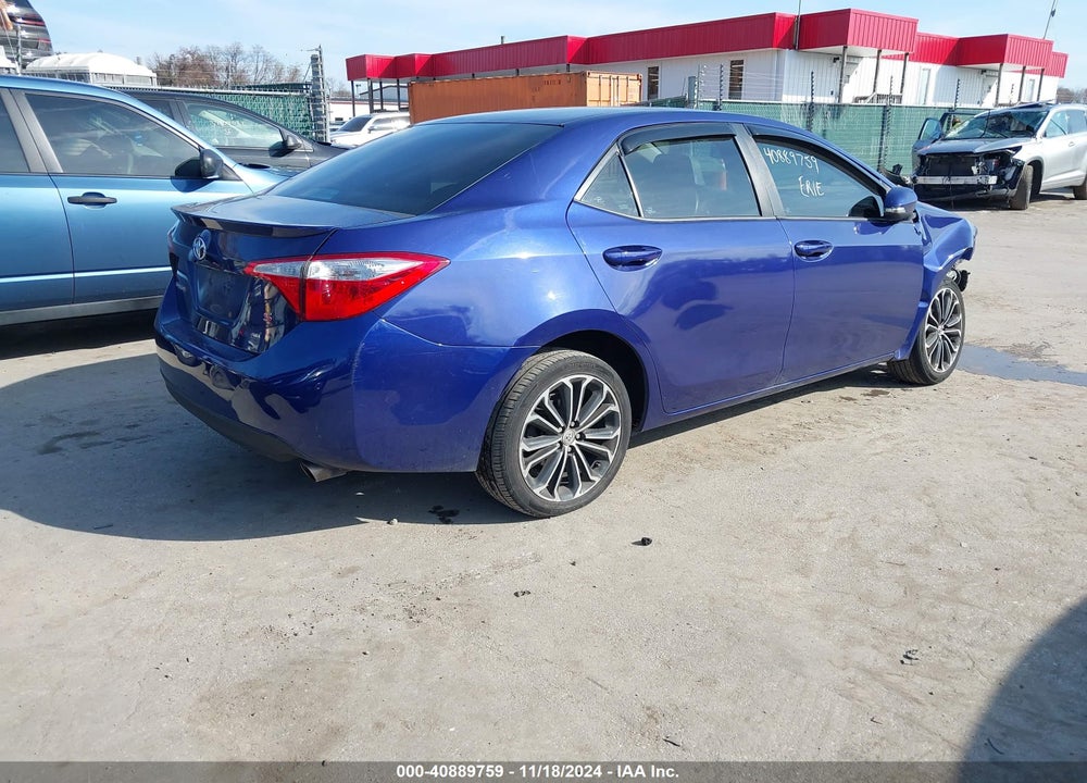 2014 TOYOTA COROLLA S PLUS VIN: 2T1BURHE1EC124065