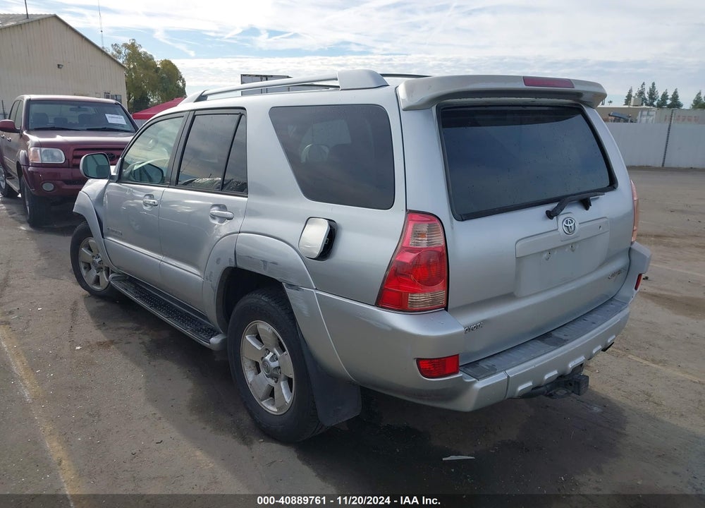 2003 TOYOTA 4RUNNER LIMITED V8 VIN: JTEBT17R630025317