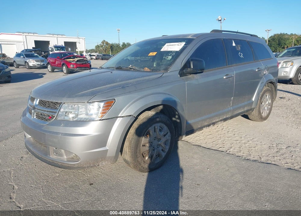 2018 DODGE JOURNEY SE VIN: 3C4PDCAB3JT229247