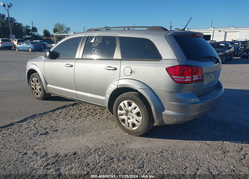 2018 DODGE JOURNEY SE VIN: 3C4PDCAB3JT229247