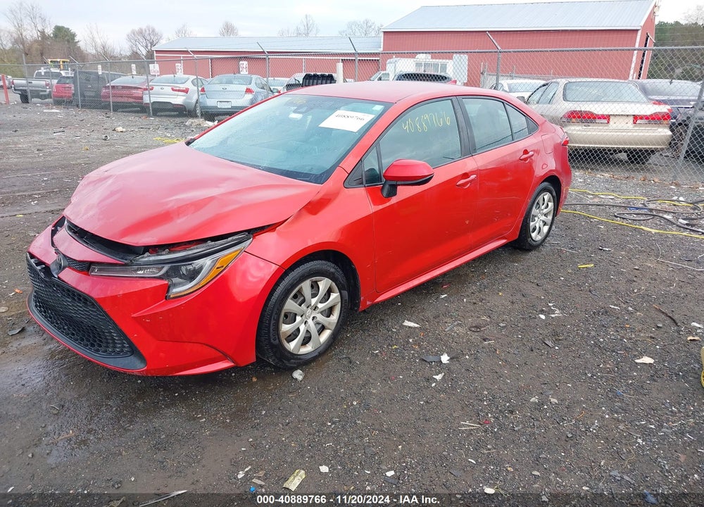2020 TOYOTA COROLLA LE VIN: 5YFEPRAE2LP049730