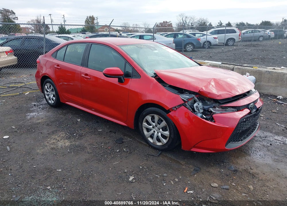 2020 TOYOTA COROLLA LE VIN: 5YFEPRAE2LP049730