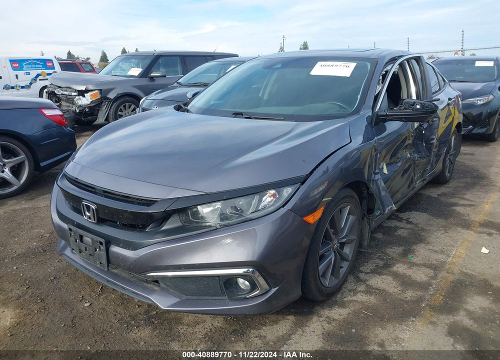 2020 HONDA CIVIC EX VIN: 19XFC1F3XLE214871
