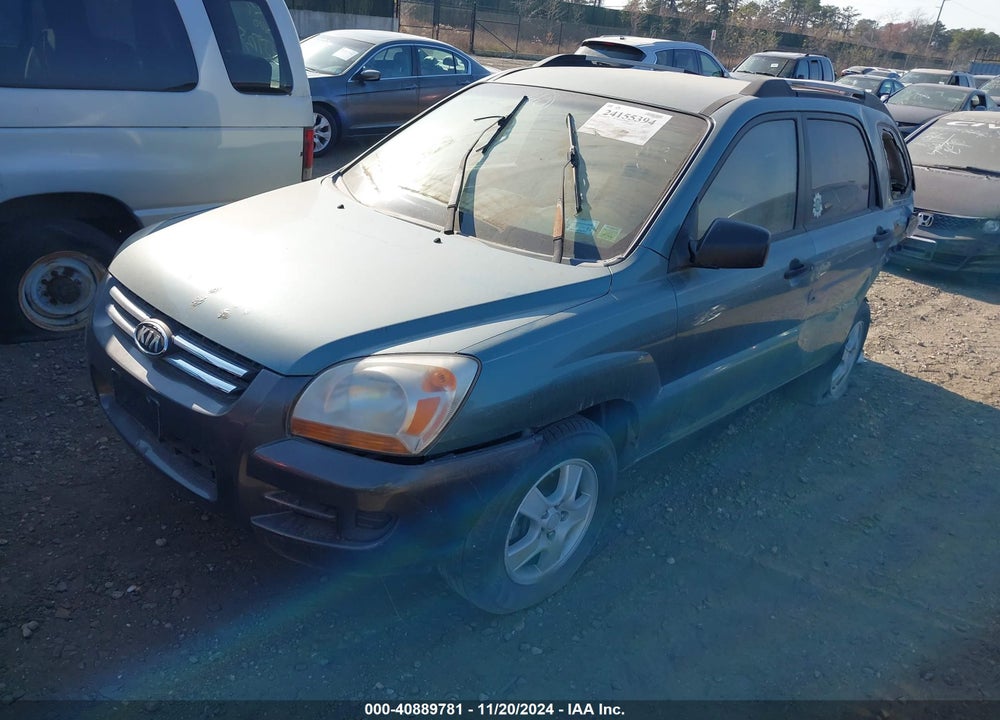 2006 KIA SPORTAGE LX VIN: KNDJF724167145379