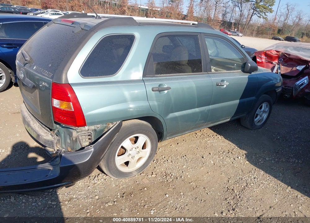 2006 KIA SPORTAGE LX VIN: KNDJF724167145379