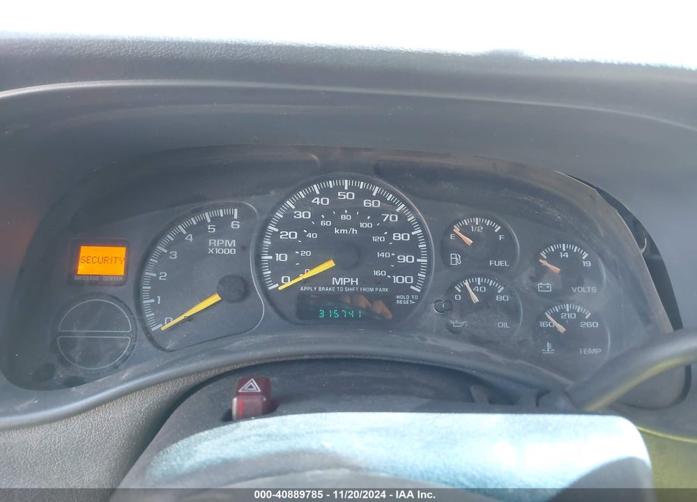 2000 CHEVROLET SILVERADO 1500 LS VIN: 2GCEK19T6Y1139200