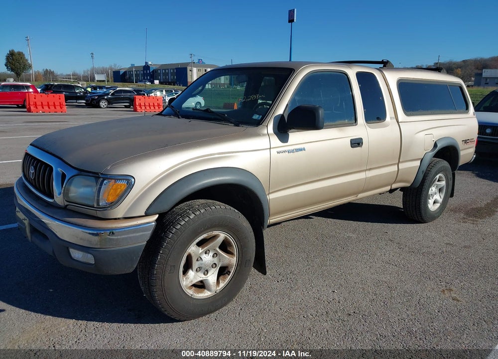 2002 TOYOTA TACOMA BASE V6 VIN: 5TEWN72N12Z016899