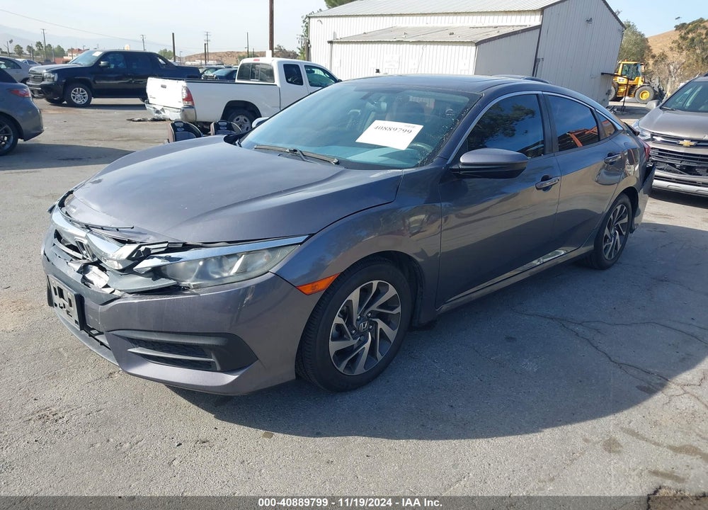 2017 HONDA CIVIC EX VIN: 2HGFC2F72HH544347