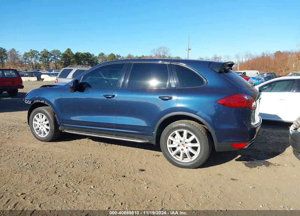 2013 PORSCHE CAYENNE S VIN: WP1AB2A23DLA85171