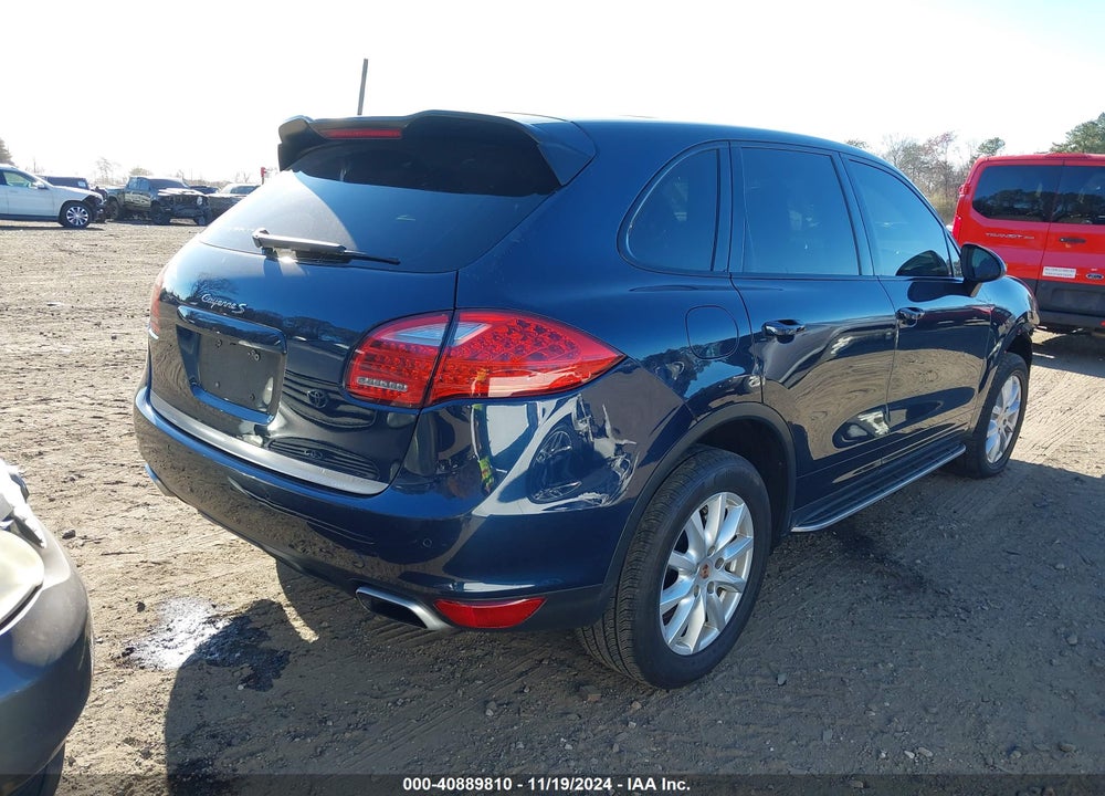 2013 PORSCHE CAYENNE S VIN: WP1AB2A23DLA85171