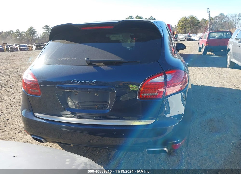 2013 PORSCHE CAYENNE S VIN: WP1AB2A23DLA85171