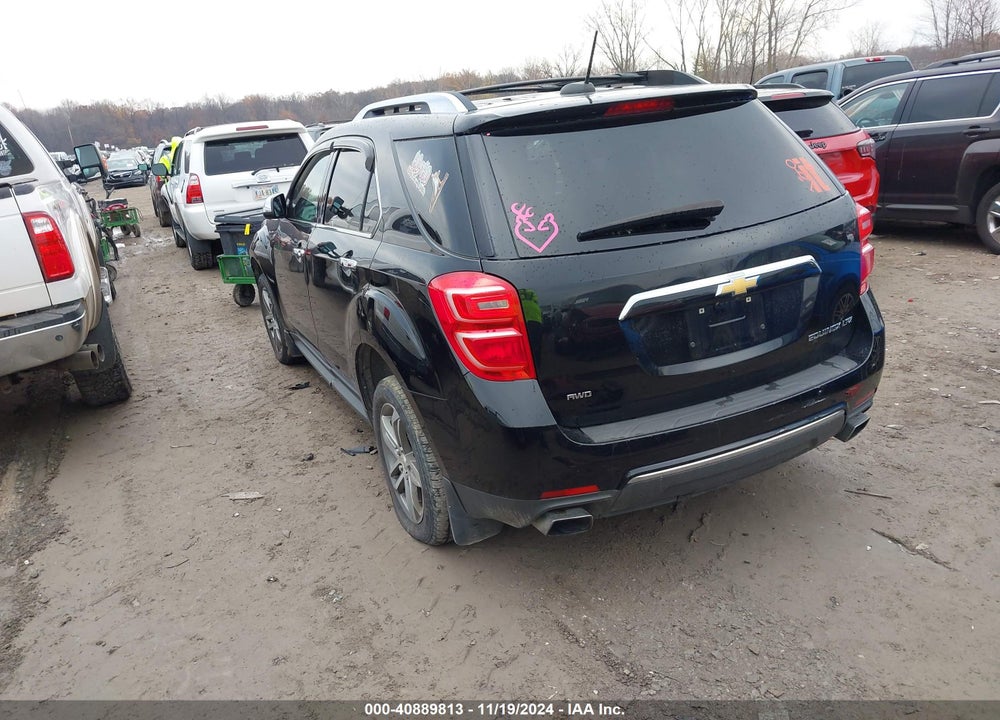 2016 CHEVROLET EQUINOX LTZ VIN: 2GNFLGE31G6255892