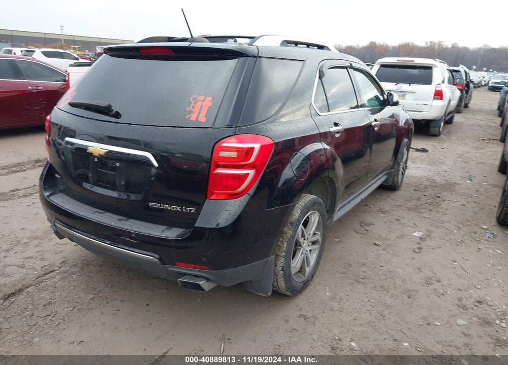 2016 CHEVROLET EQUINOX LTZ VIN: 2GNFLGE31G6255892
