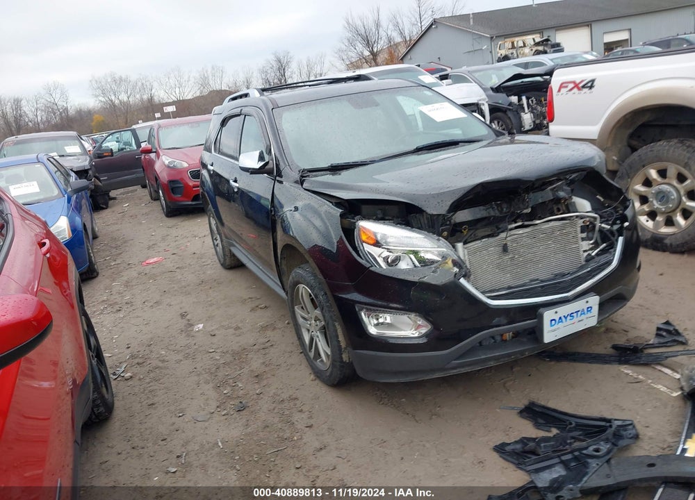 2016 CHEVROLET EQUINOX LTZ VIN: 2GNFLGE31G6255892