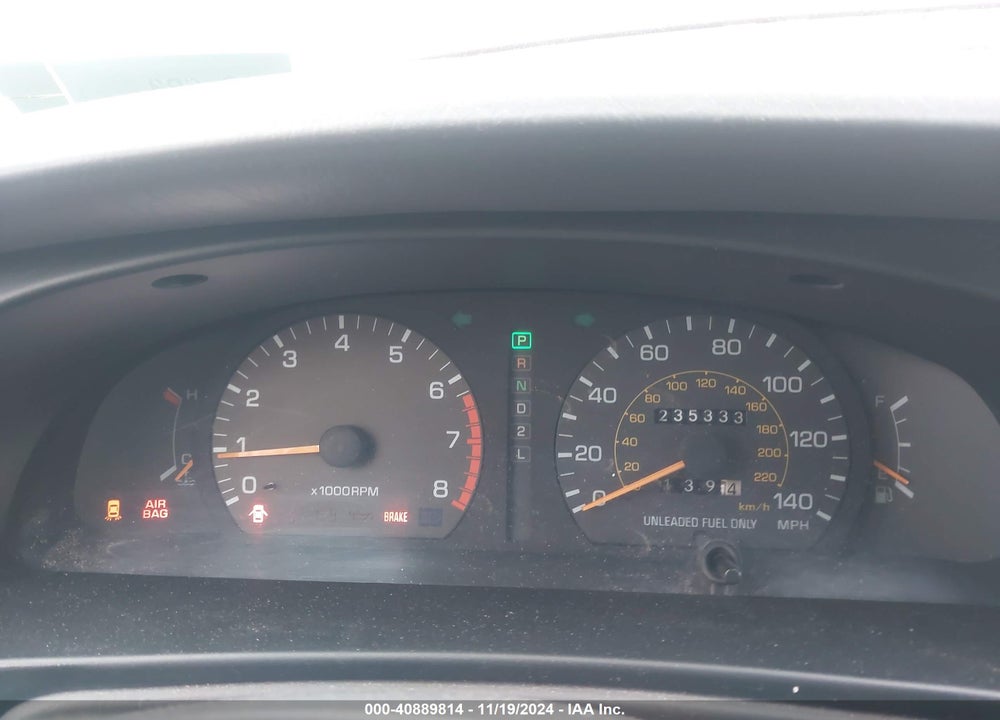 1992 TOYOTA CAMRY LE VIN: JT2SK12E9N0061252