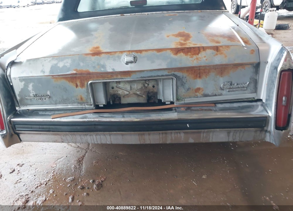 1986 CADILLAC FLEETWOOD BROUGHAM VIN: 1G6DW69Y0G9731127