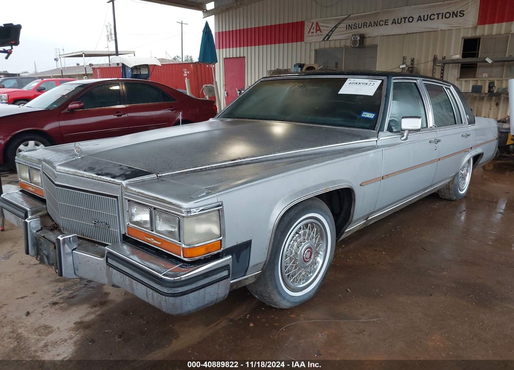 1986 CADILLAC FLEETWOOD BROUGHAM VIN: 1G6DW69Y0G9731127