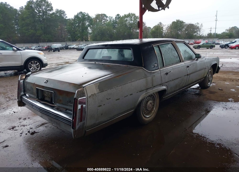 1986 CADILLAC FLEETWOOD BROUGHAM VIN: 1G6DW69Y0G9731127