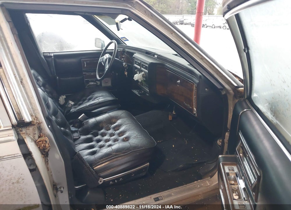 1986 CADILLAC FLEETWOOD BROUGHAM VIN: 1G6DW69Y0G9731127