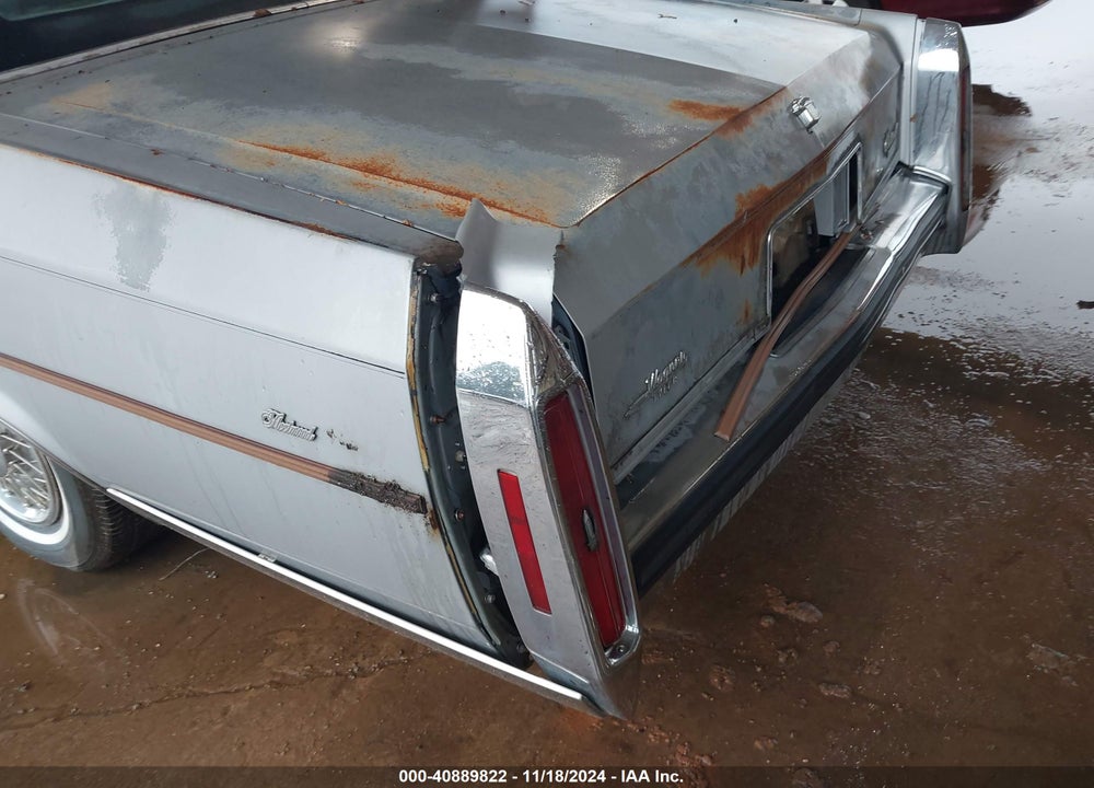 1986 CADILLAC FLEETWOOD BROUGHAM VIN: 1G6DW69Y0G9731127