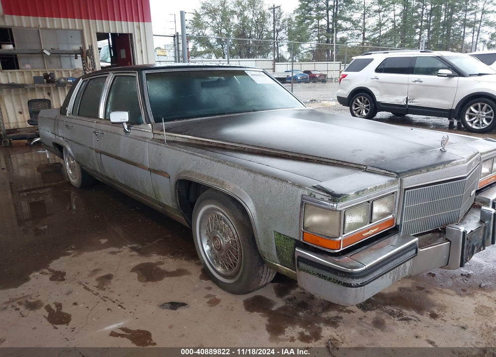 1986 CADILLAC FLEETWOOD BROUGHAM VIN: 1G6DW69Y0G9731127