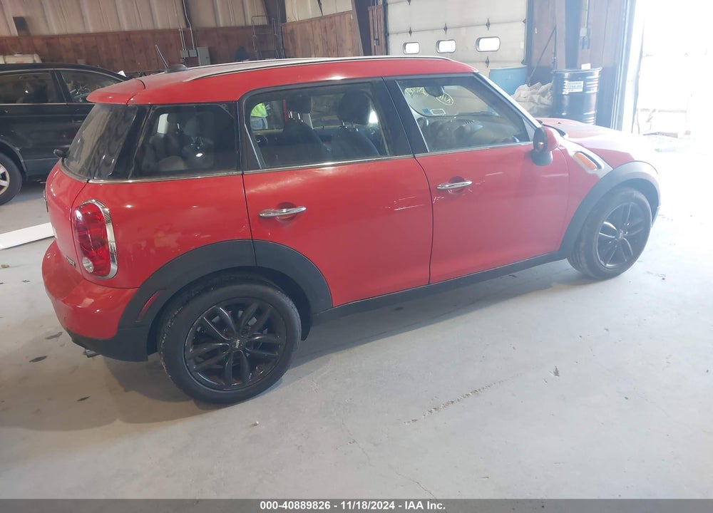 2011 MINI COOPER COUNTRYMAN VIN: WMWZB3C58BWM00301