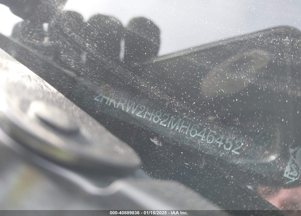 2021 HONDA CR-V AWD EX-L VIN: 2HKRW2H82MH646452