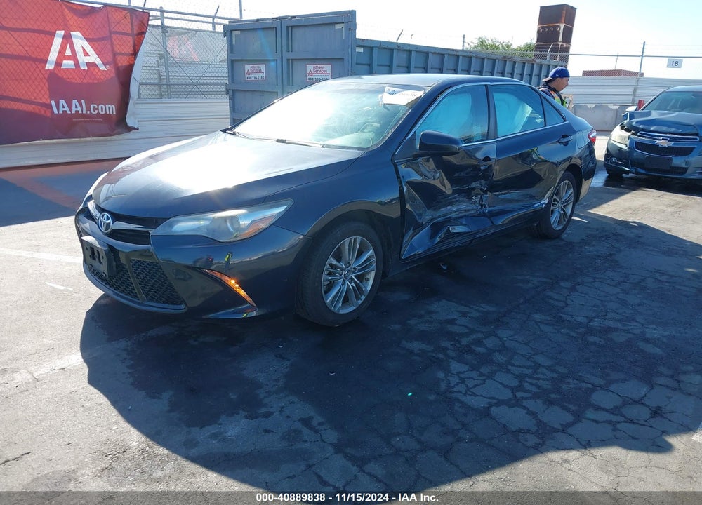 2016 TOYOTA CAMRY SE VIN: 4T1BF1FK8GU212522