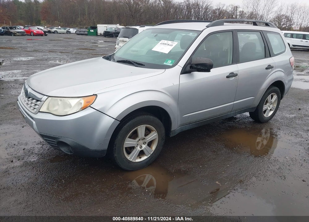 2012 SUBARU FORESTER 2.5X VIN: JF2SHABC7CH455174