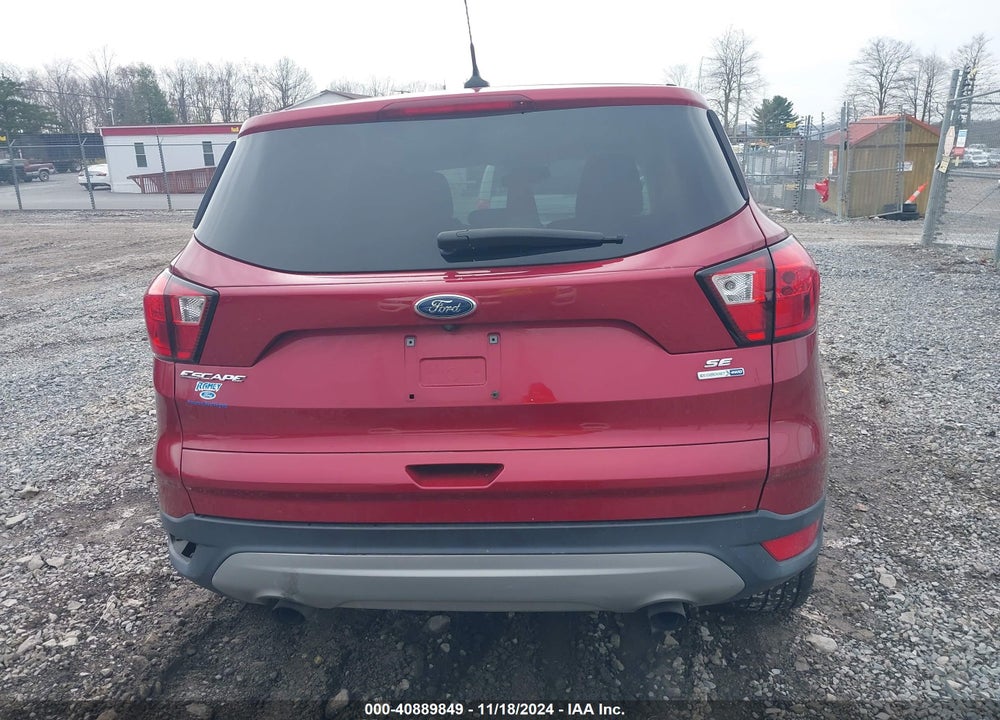 2019 FORD ESCAPE SE VIN: 1FMCU0GD4KUA89900