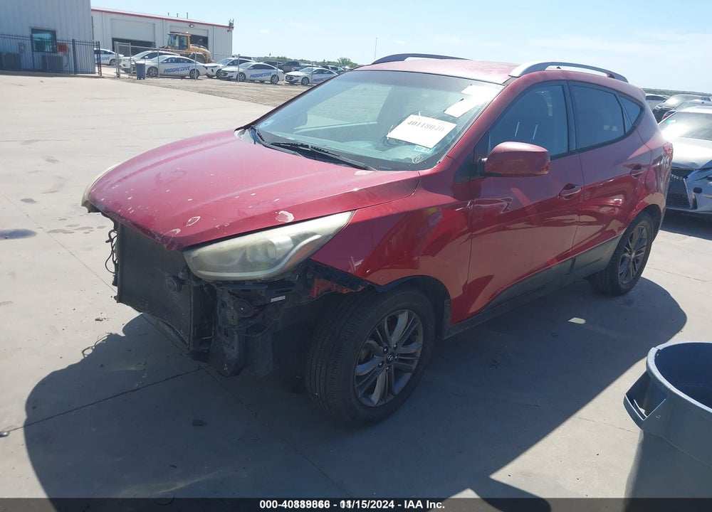 2015 HYUNDAI TUCSON SE VIN: KM8JU3AG8FU048347