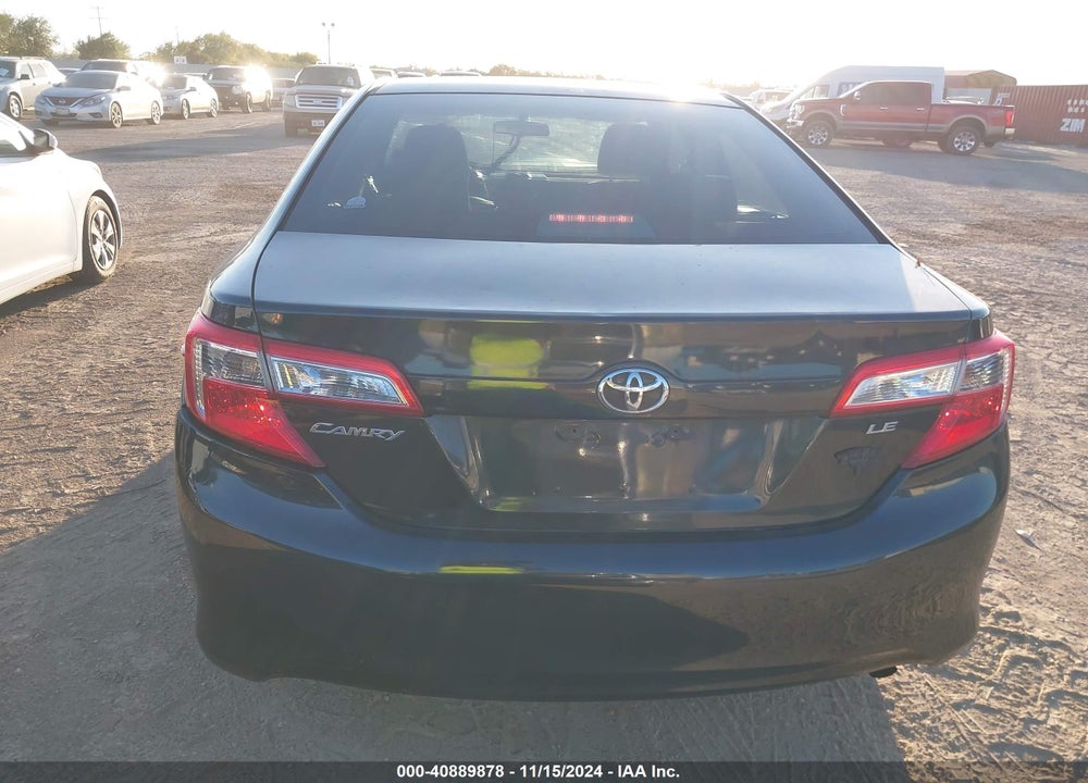 2012 TOYOTA CAMRY LE VIN: 4T1BF1FK5CU136302