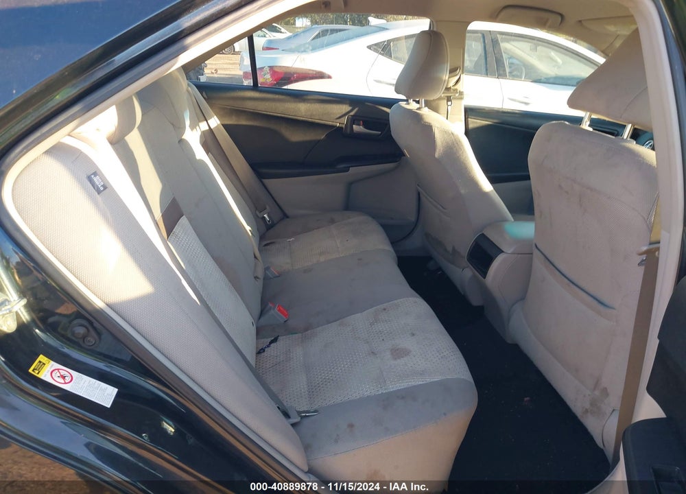2012 TOYOTA CAMRY LE VIN: 4T1BF1FK5CU136302