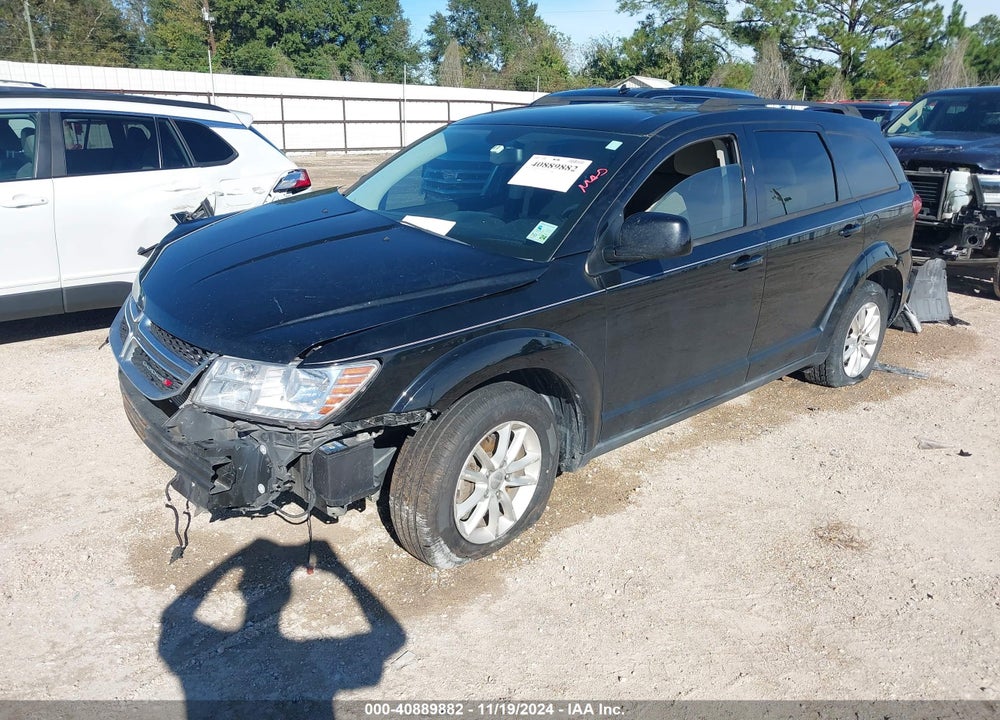 2014 DODGE JOURNEY SXT VIN: 3C4PDCBG3ET152962