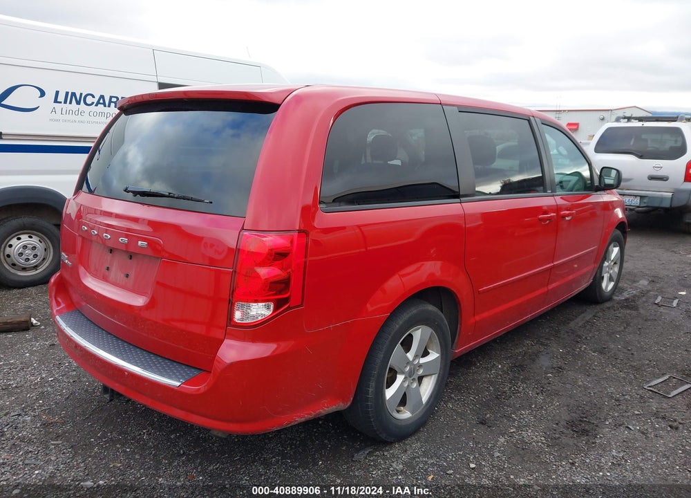 2013 DODGE GRAND CARAVAN SE VIN: 2C4RDGBG2DR601243