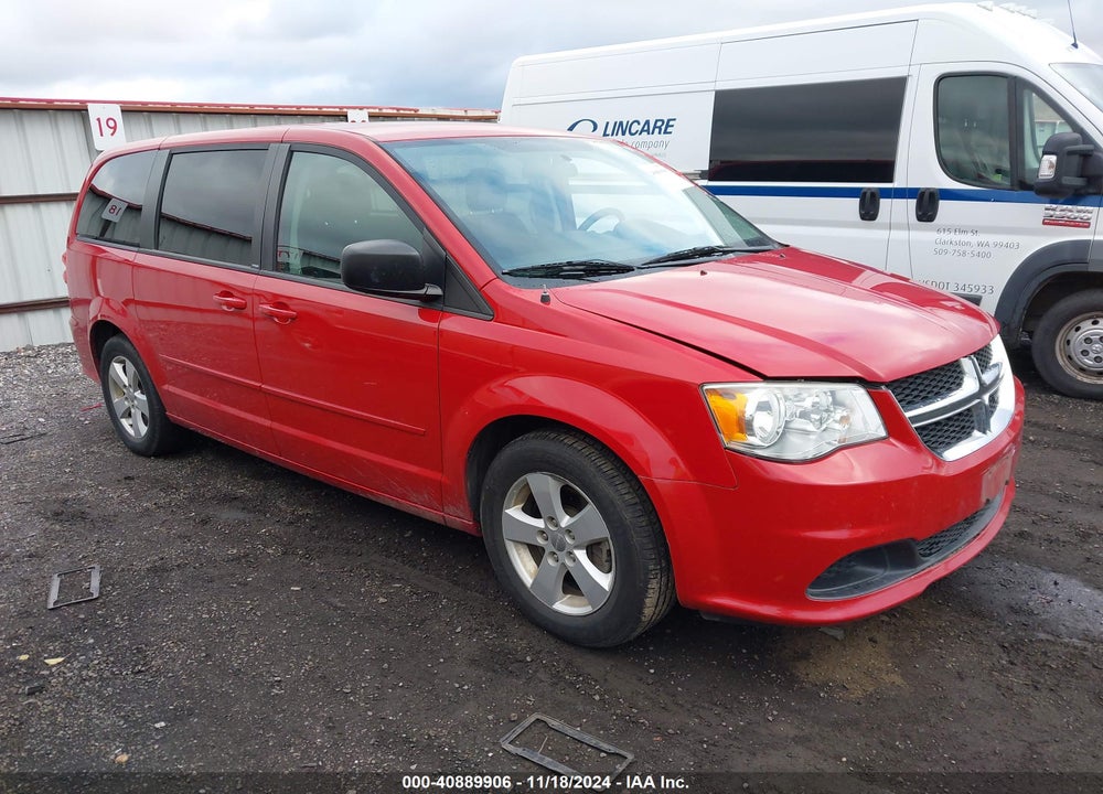 2013 DODGE GRAND CARAVAN SE VIN: 2C4RDGBG2DR601243