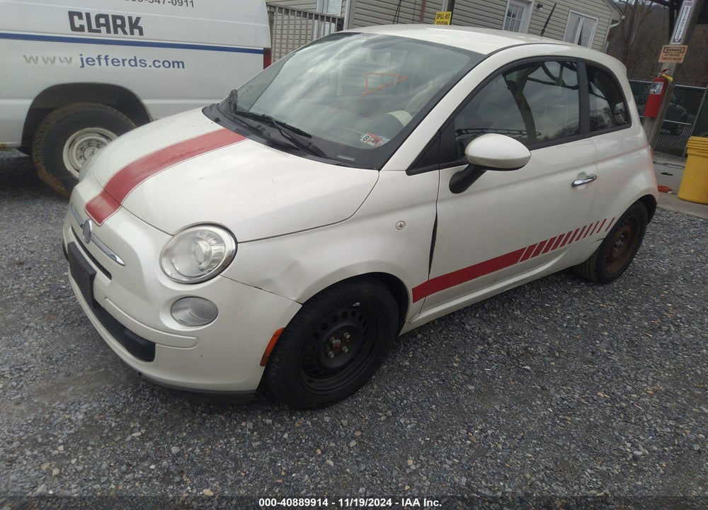 2013 FIAT 500 POP VIN: 3C3CFFAR1DT530986