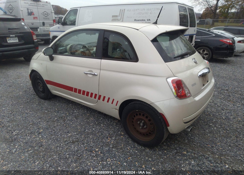 2013 FIAT 500 POP VIN: 3C3CFFAR1DT530986