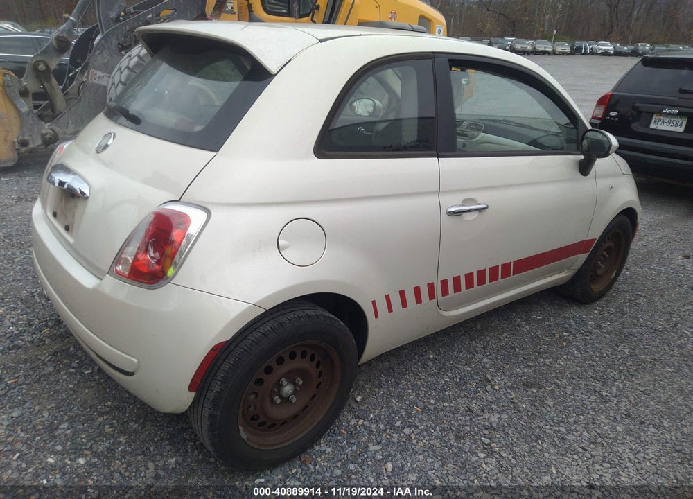 2013 FIAT 500 POP VIN: 3C3CFFAR1DT530986