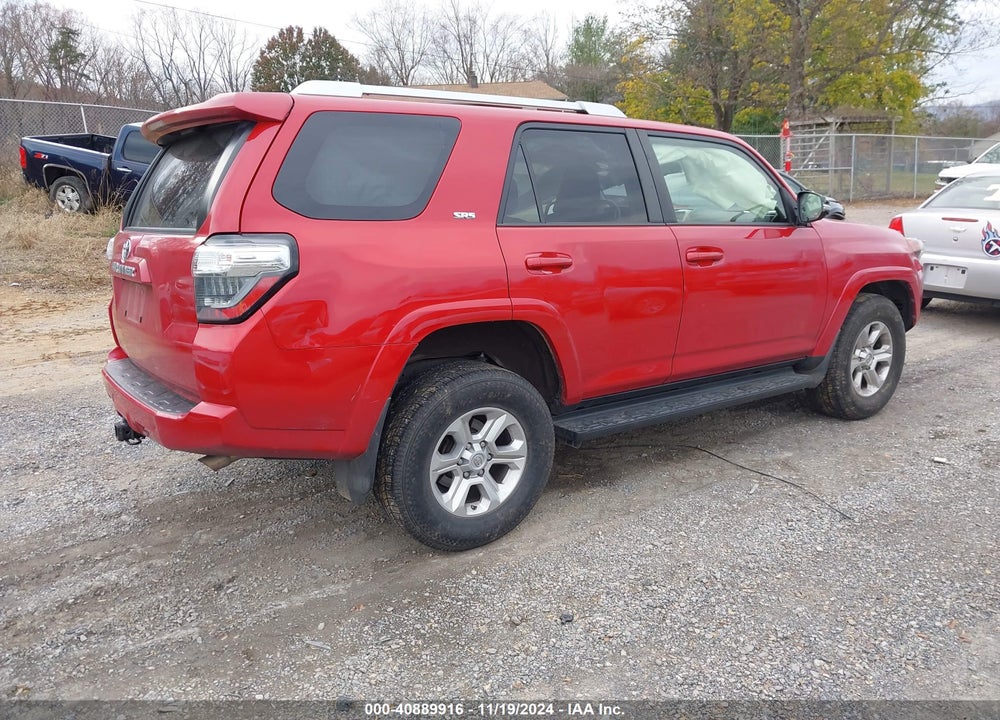 2018 TOYOTA 4RUNNER SR5 PREMIUM VIN: JTEBU5JR3J5507644