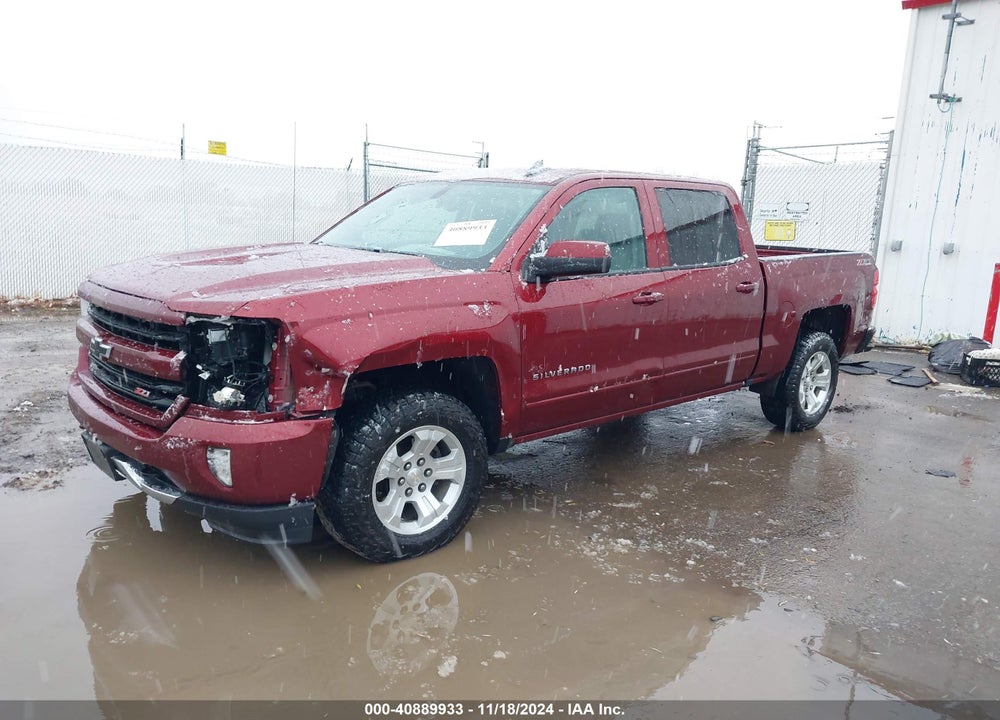 2017 CHEVROLET SILVERADO 1500 2LT VIN: 3GCUKREC9HG407518