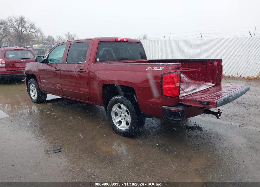 2017 CHEVROLET SILVERADO 1500 2LT VIN: 3GCUKREC9HG407518