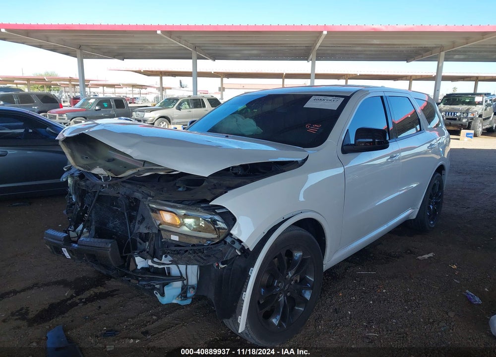 2021 DODGE DURANGO GT RWD VIN: 1C4RDHDG5MC749740