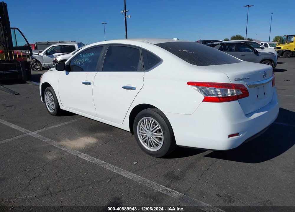 2015 NISSAN SENTRA SV VIN: 3N1AB7AP7FY285798