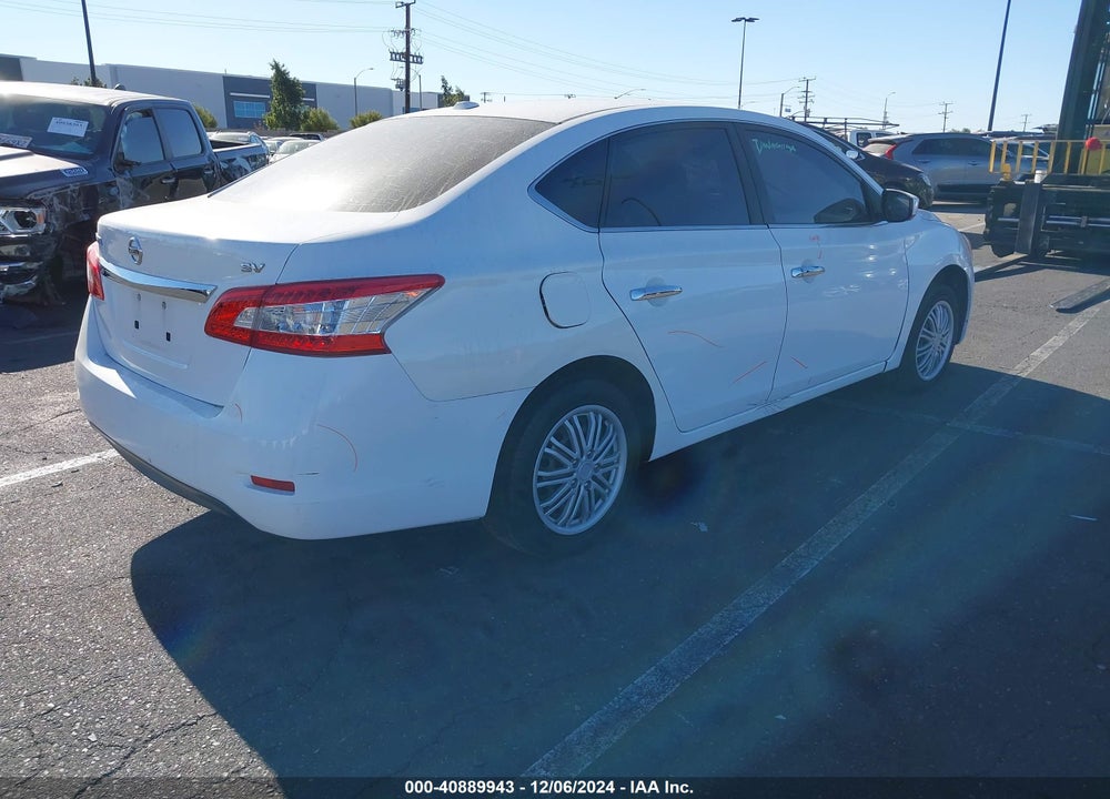 2015 NISSAN SENTRA SV VIN: 3N1AB7AP7FY285798