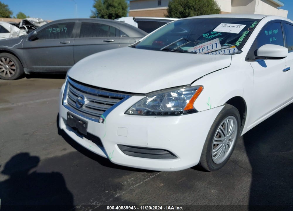 2015 NISSAN SENTRA SV VIN: 3N1AB7AP7FY285798