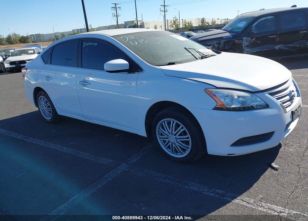 2015 NISSAN SENTRA SV VIN: 3N1AB7AP7FY285798