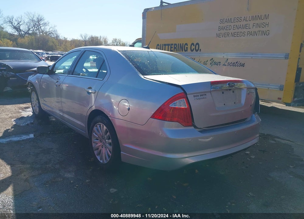 2012 FORD FUSION HYBRID VIN: 3FADP0L38CR186660