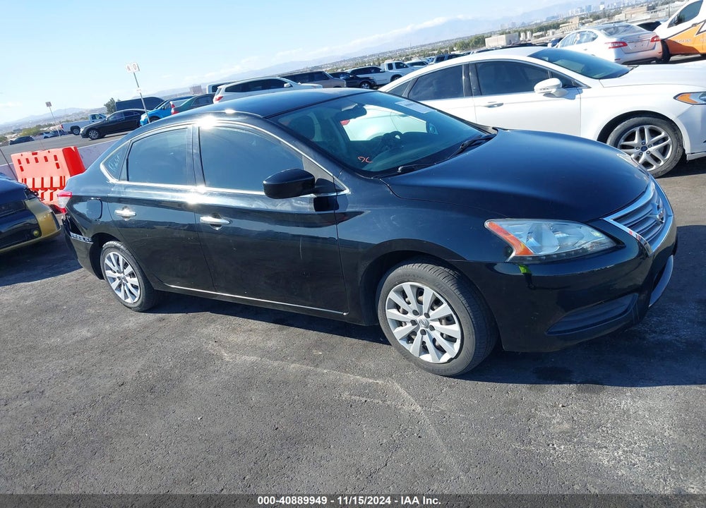 2014 NISSAN SENTRA SV VIN: 3N1AB7AP0EL673113
