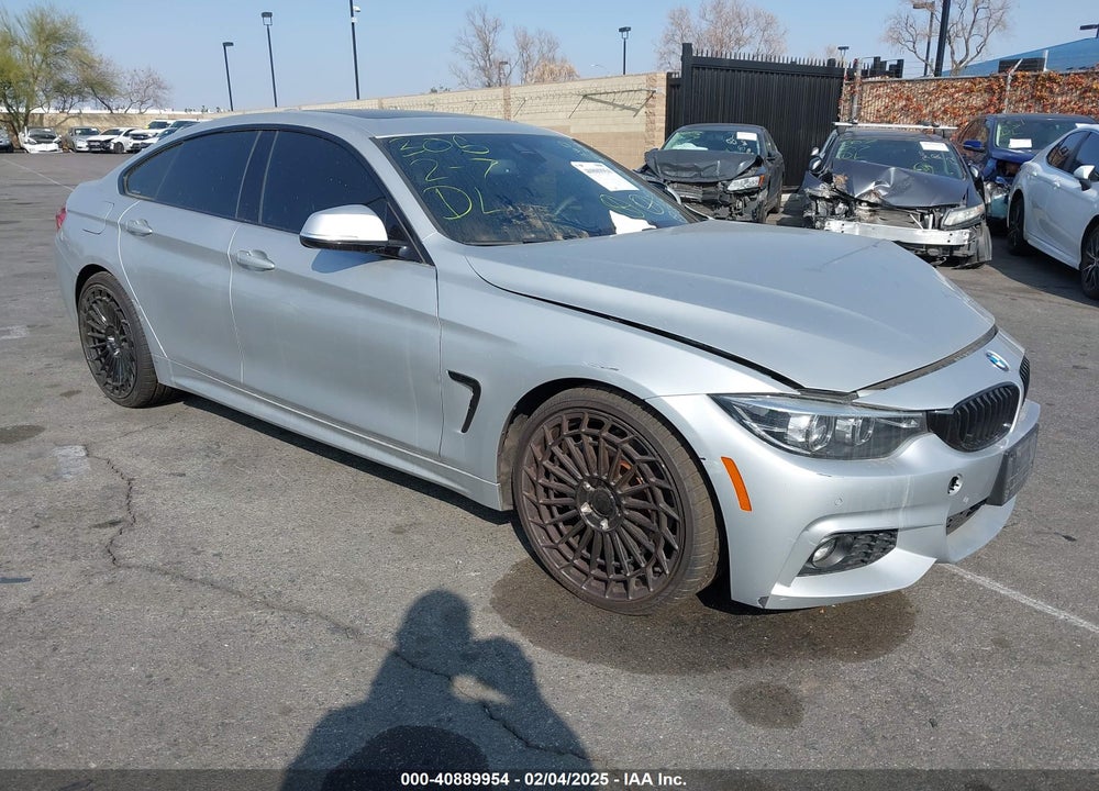 2018 BMW 430I GRAN COUPE VIN: WBA4J1C52JBG78492